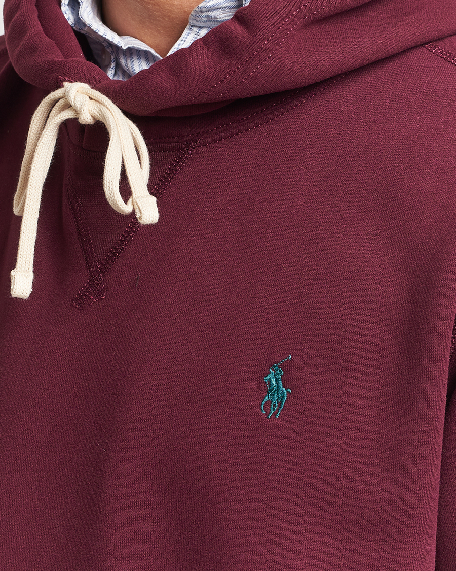 Men | Sweaters & Knitwear | Polo Ralph Lauren | RL Fleece Hoodie Harvard Wine