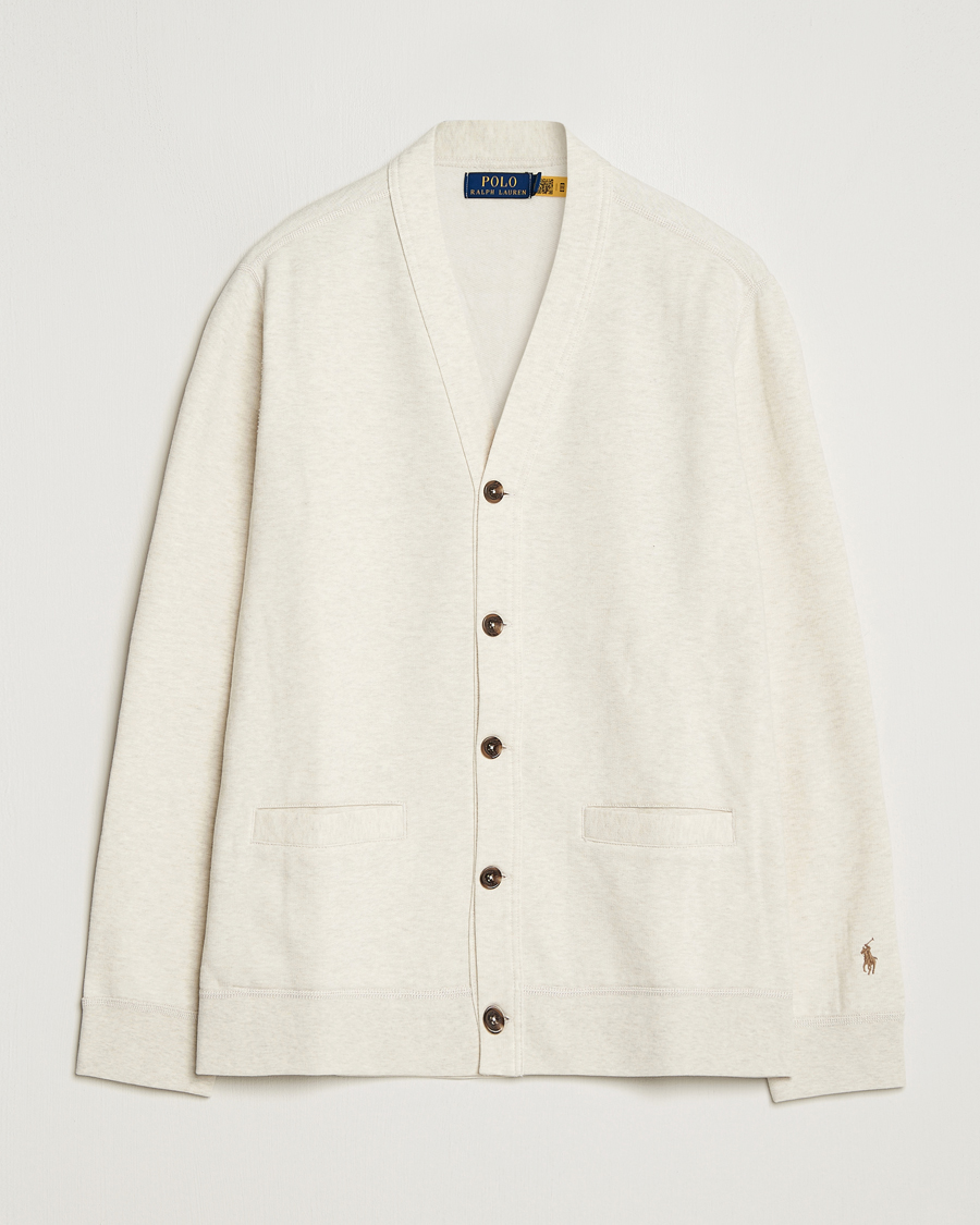 Men | Sweaters & Knitwear | Polo Ralph Lauren | Cotton Cardigan New Sand Heather