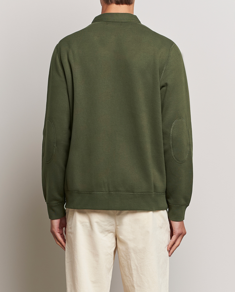 Men | Sweaters & Knitwear | Polo Ralph Lauren | RL Fleece Cardigan Armadillo Green