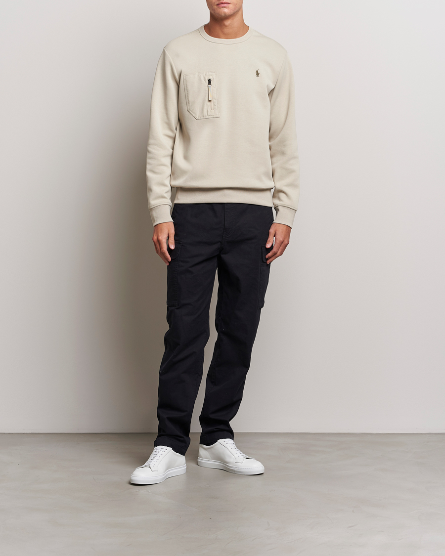 2024　PRL　 double-knit pocket sweatshirt Double-Knit Pocket Sweatshirt | Ralph Lauren