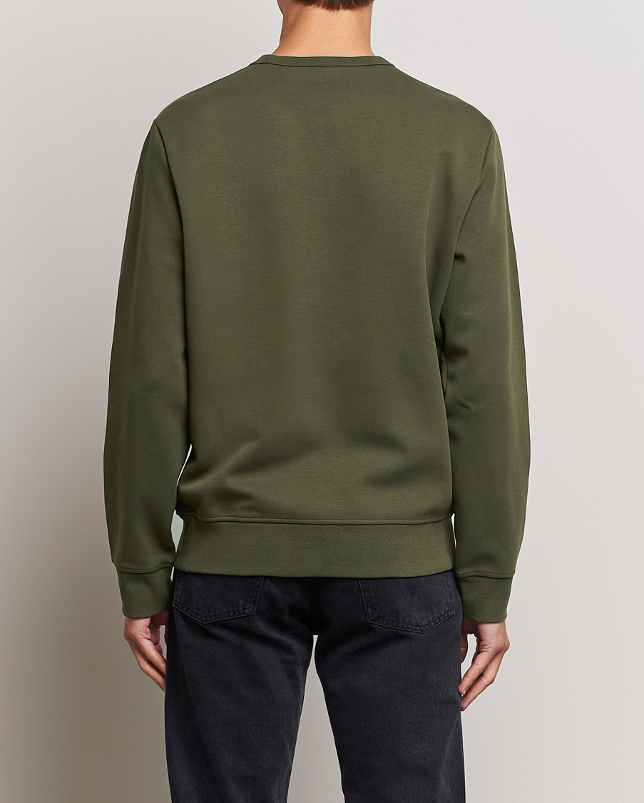 Men | Sweaters & Knitwear | Polo Ralph Lauren | Double Knit Pocket Sweatshirt Company Olive