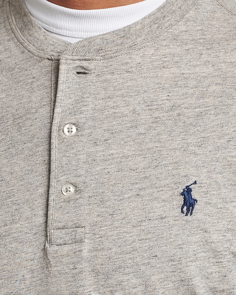 Men | Sweaters & Knitwear | Polo Ralph Lauren | Slub Jersey Henley Loft Heather