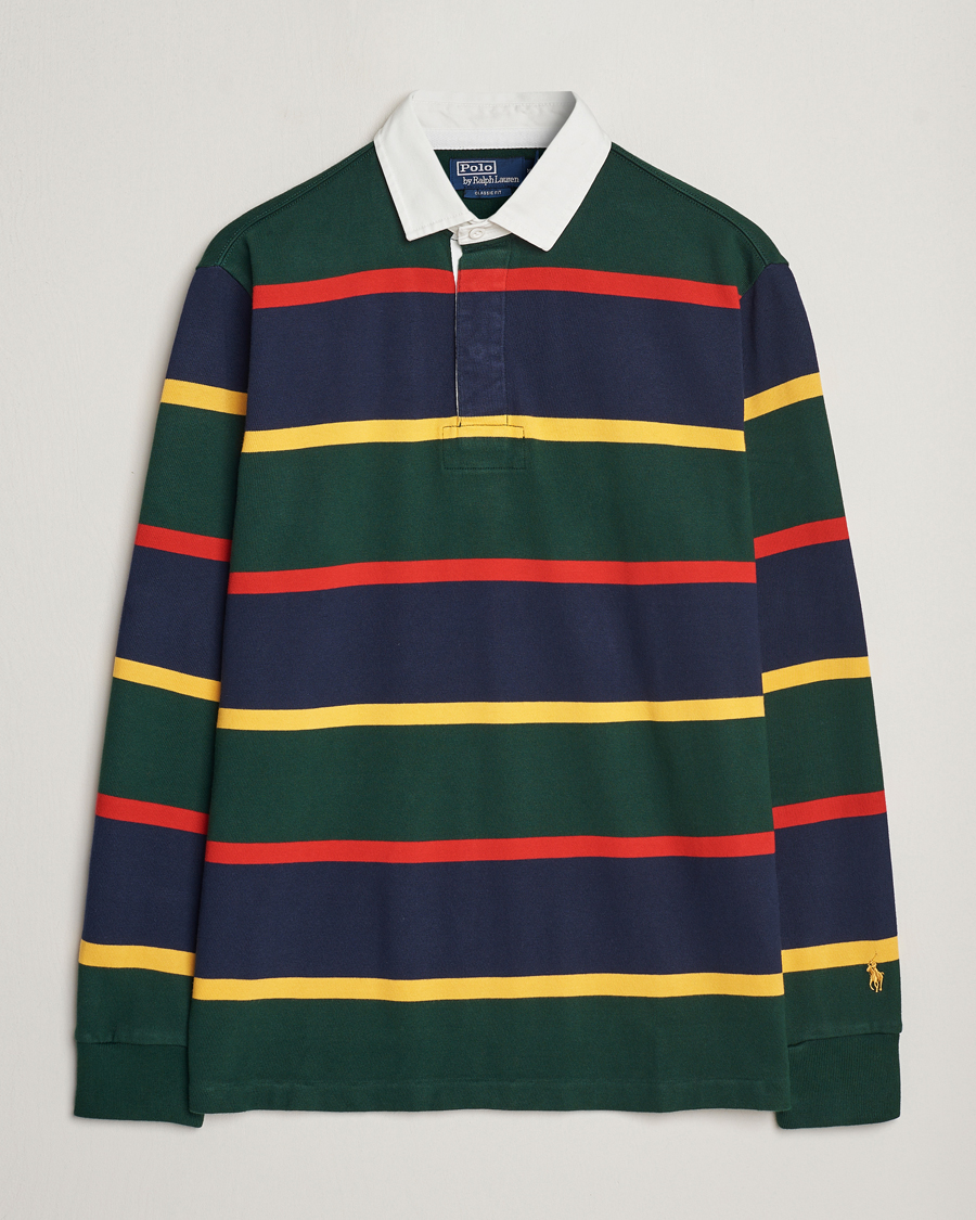 Men | Sweaters & Knitwear | Polo Ralph Lauren | Jersey Striped Heavy Rugger Multi