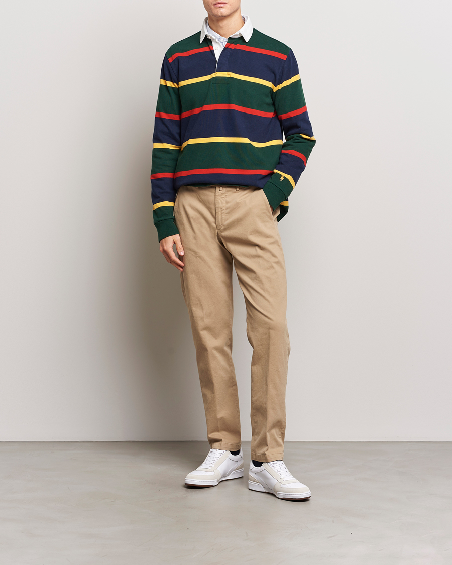 Men | Sweaters & Knitwear | Polo Ralph Lauren | Jersey Striped Heavy Rugger Multi