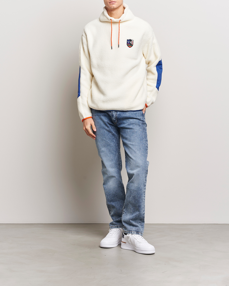Men | Sweaters & Knitwear | Polo Ralph Lauren | Vintage Fleece Sweater Clubhouse Cream Multi