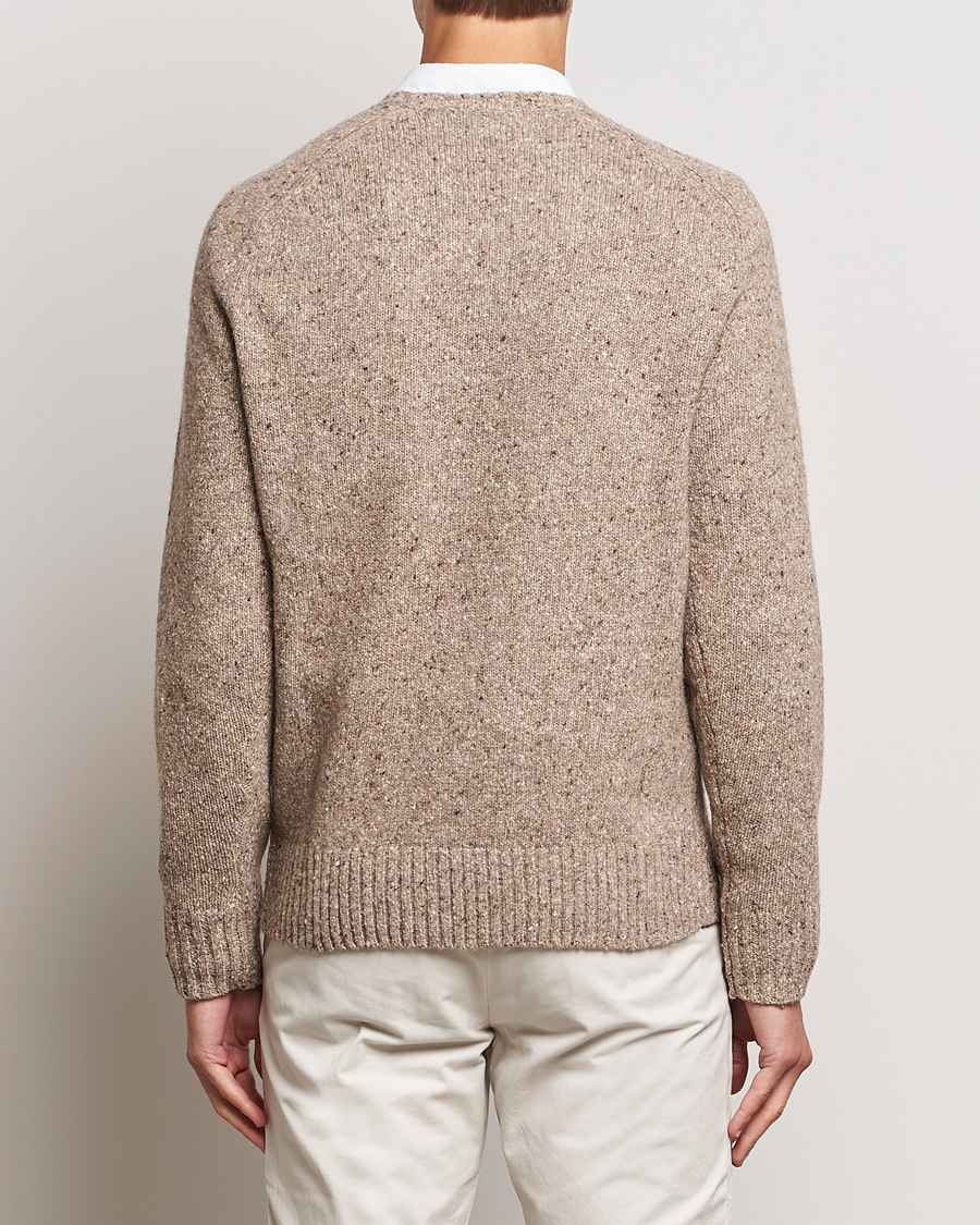 Men | Sweaters & Knitwear | Polo Ralph Lauren | Wool Knitted Donegal Sweater Bark