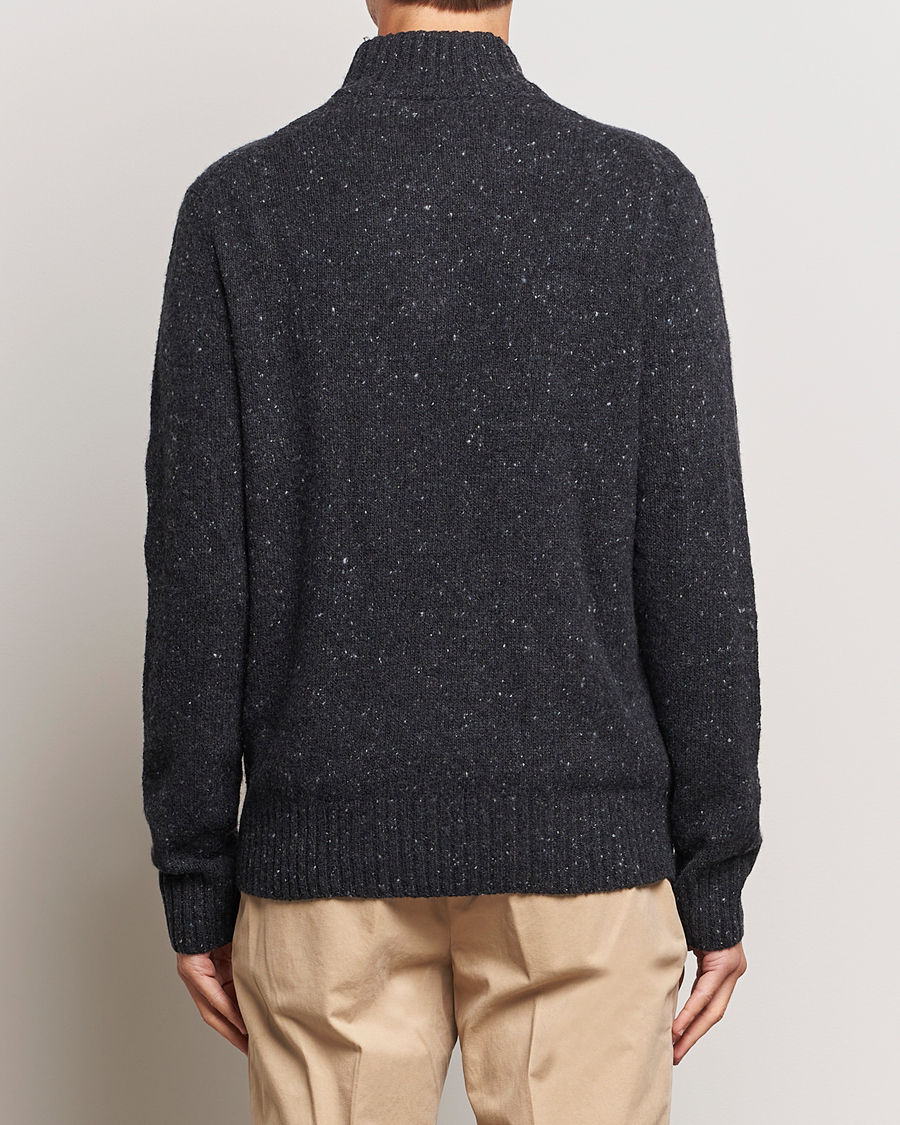 Men | Sweaters & Knitwear | Polo Ralph Lauren | Wool Knitted Donegal Onyx