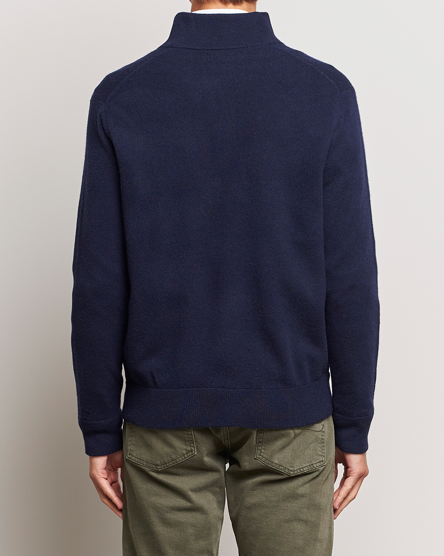 Polo Ralph Lauren Merino Knitted Full Zip Sweater Hunter
