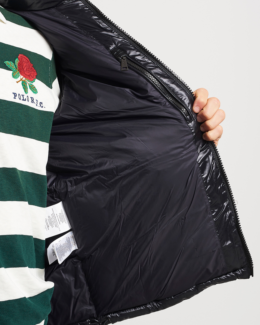 Men | Coats & Jackets | Polo Ralph Lauren | Flint Glossy Down Jacket Black