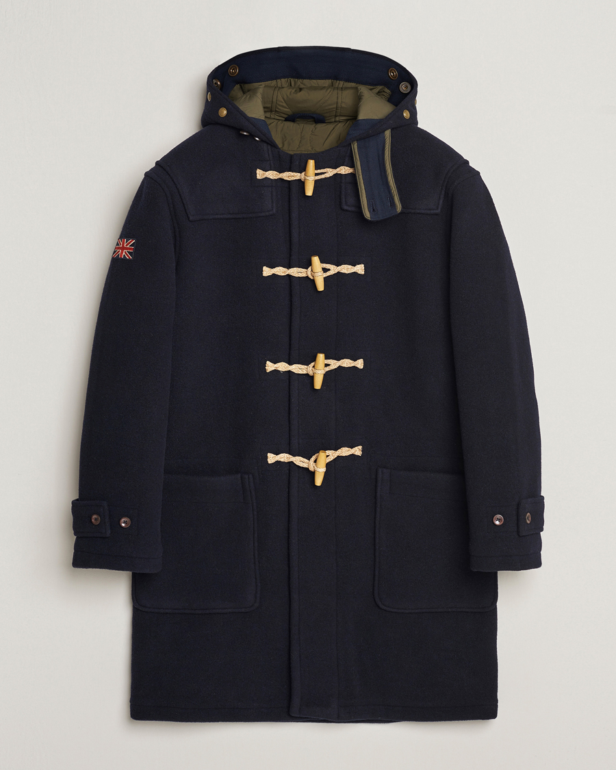 Men | Duffle Coats | Polo Ralph Lauren | Wool Doublefaced Duffle Coat Navy