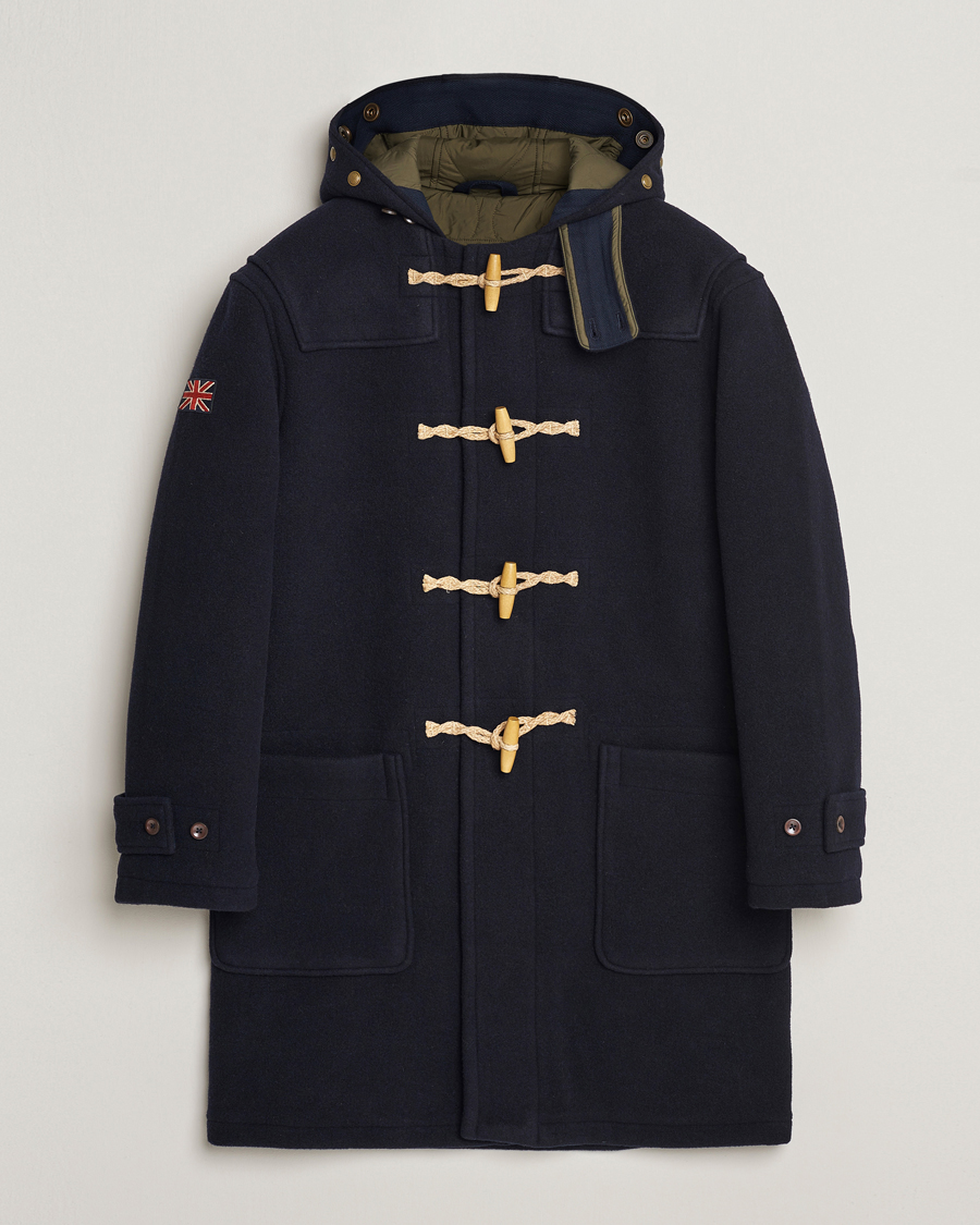 Men | Coats & Jackets | Polo Ralph Lauren | Wool Doublefaced Duffle Coat Navy
