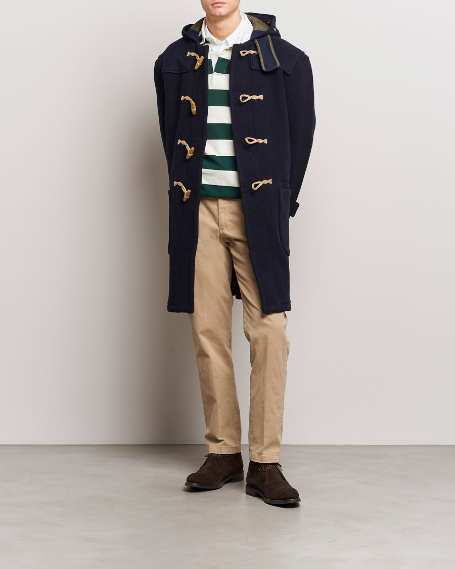 Men | Coats & Jackets | Polo Ralph Lauren | Wool Doublefaced Duffle Coat Navy