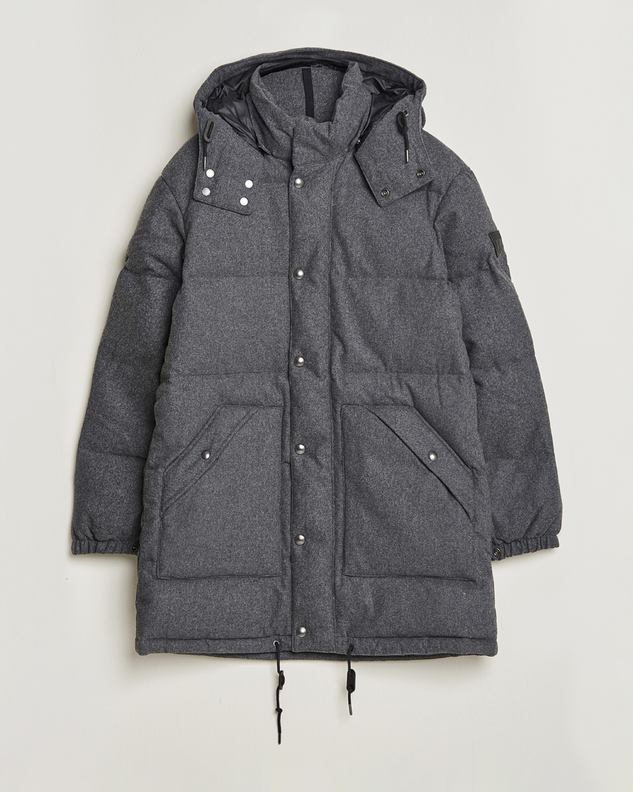 Men | Coats & Jackets | Polo Ralph Lauren | Boulder Wool Parka Barclay Heather