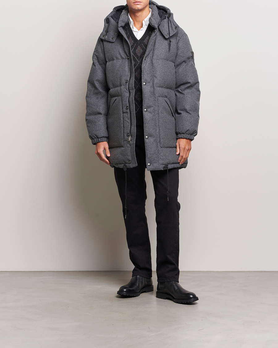 Men | Coats & Jackets | Polo Ralph Lauren | Boulder Wool Parka Barclay Heather