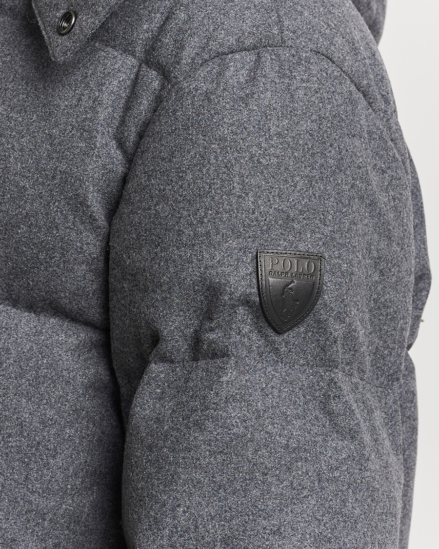 Men | Coats & Jackets | Polo Ralph Lauren | Boulder Wool Parka Barclay Heather