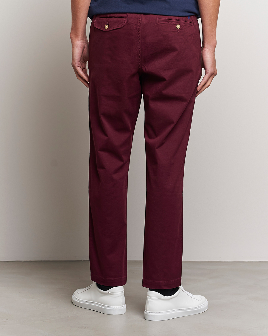 Men | Trousers | Polo Ralph Lauren | Prepster Stretch Twill Drawstring Trousers Ruby