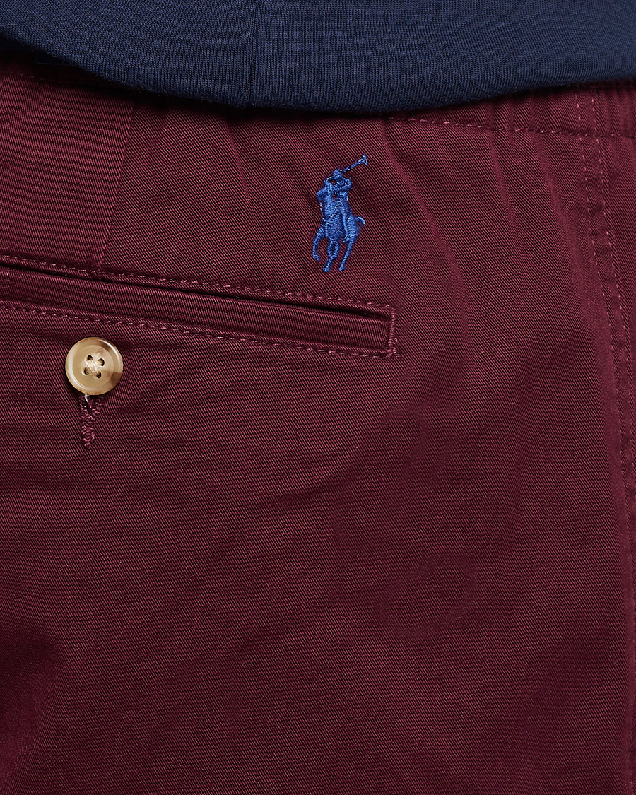 Men | Trousers | Polo Ralph Lauren | Prepster Stretch Twill Drawstring Trousers Ruby