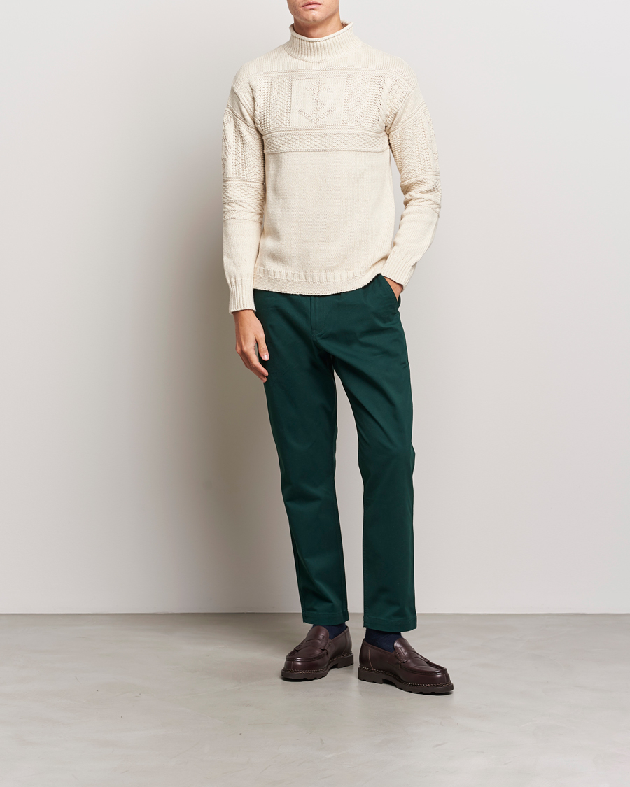 Men | Trousers | Polo Ralph Lauren | Prepster Stretch Twill Drawstring Trousers Green
