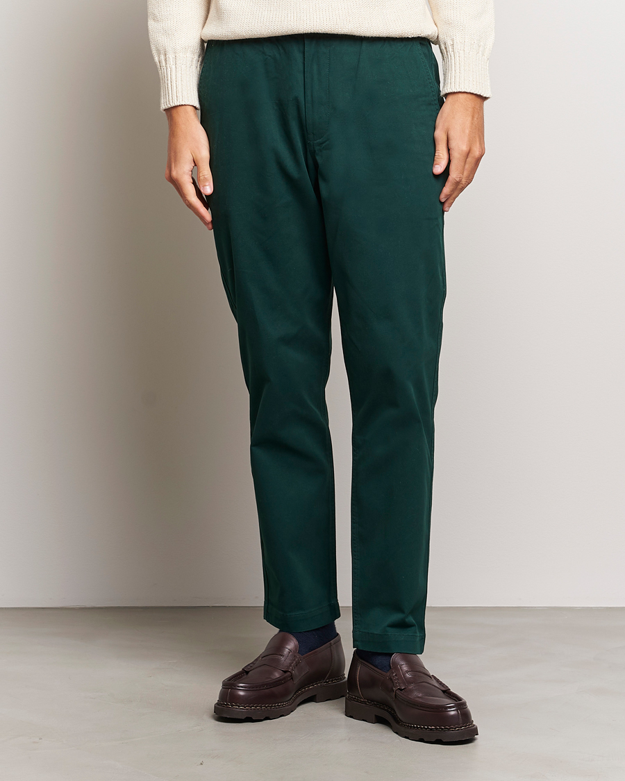 Men |  | Polo Ralph Lauren | Prepster Stretch Twill Drawstring Trousers Green