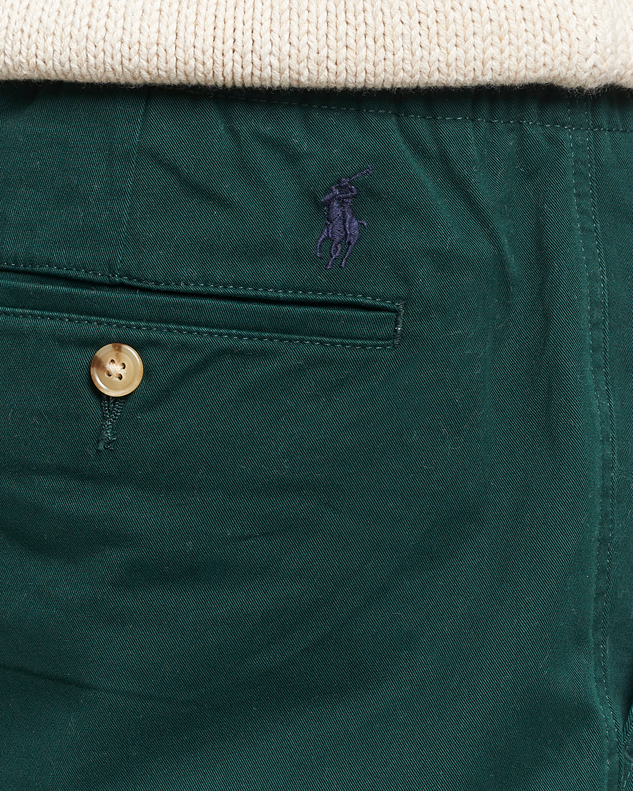Men | Trousers | Polo Ralph Lauren | Prepster Stretch Twill Drawstring Trousers Green