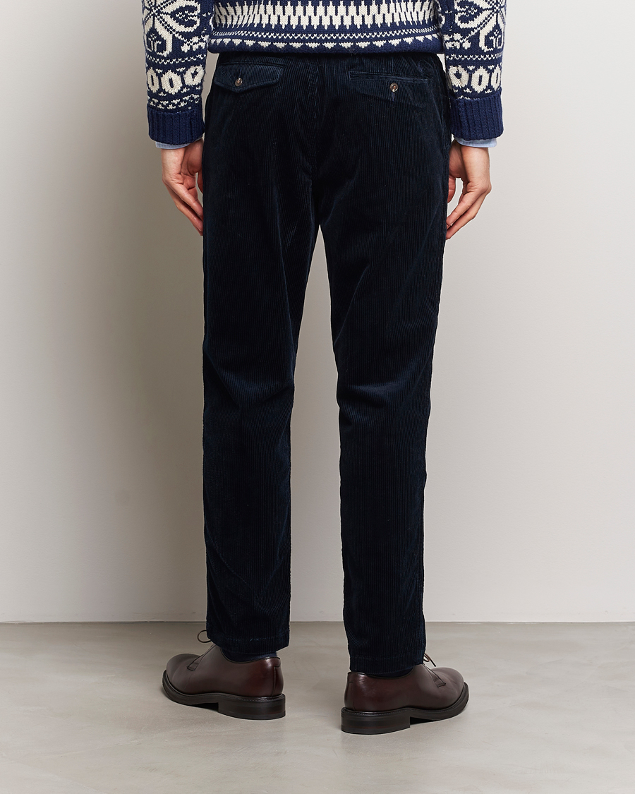 Men | Trousers | Polo Ralph Lauren | Prepster Corduroy Drawstring Pants Aviator Navy