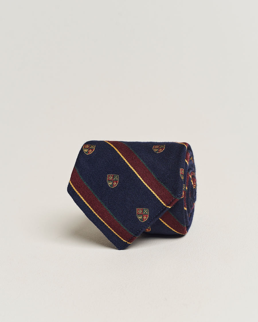 Men | Polo Ralph Lauren Vintage Club Striped Tie Navy | Polo Ralph Lauren | Vintage Club Striped Tie Navy