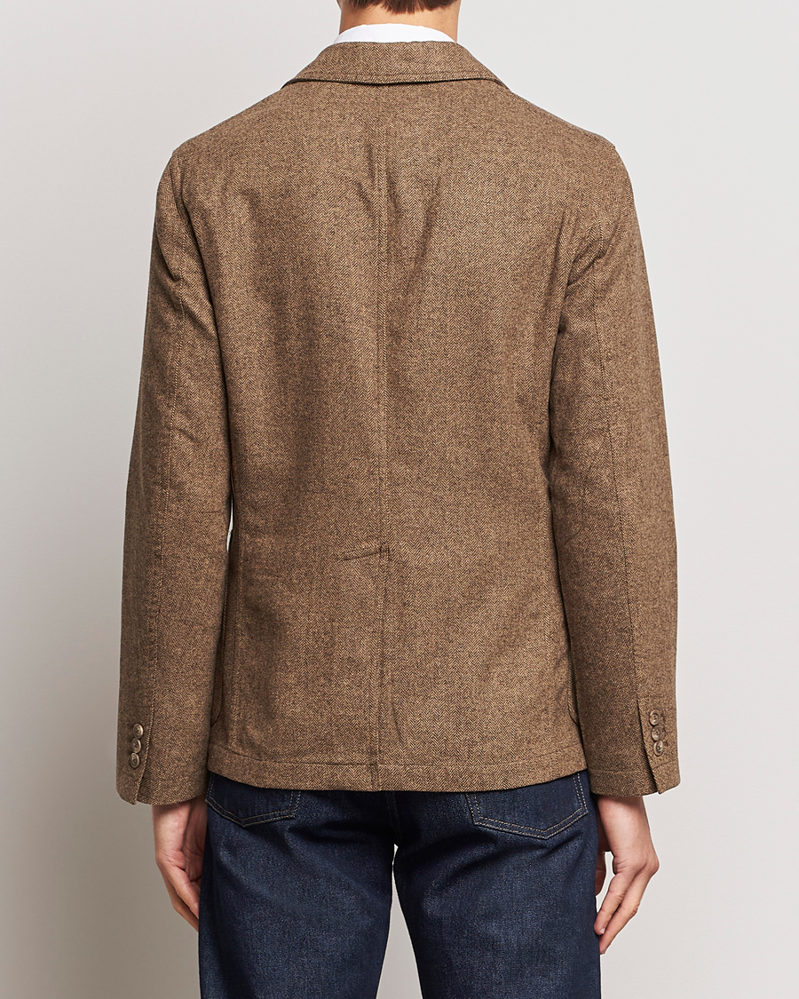 Men | Blazers | Polo Ralph Lauren | Classic Herringbone Sportcoat Brown/Tan