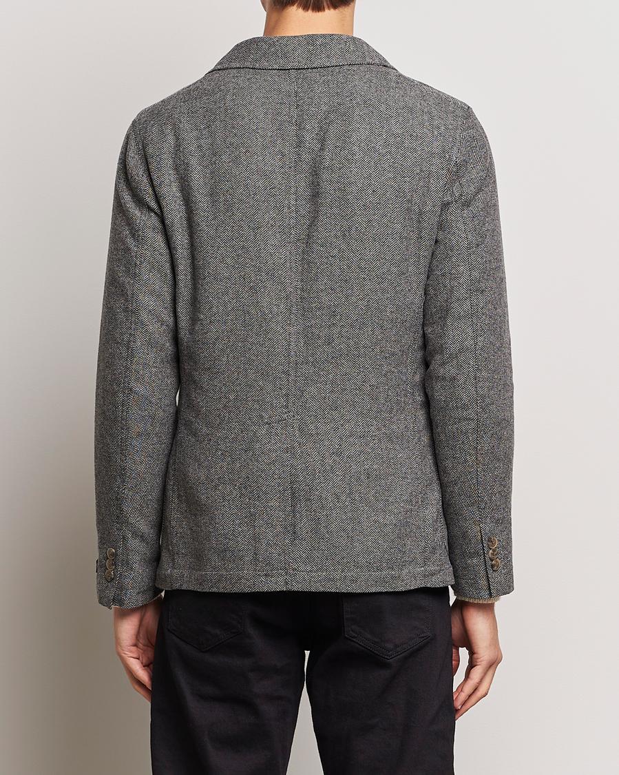 Men | Blazers | Polo Ralph Lauren | Classic Herringbone Sportcoat Black/Cream