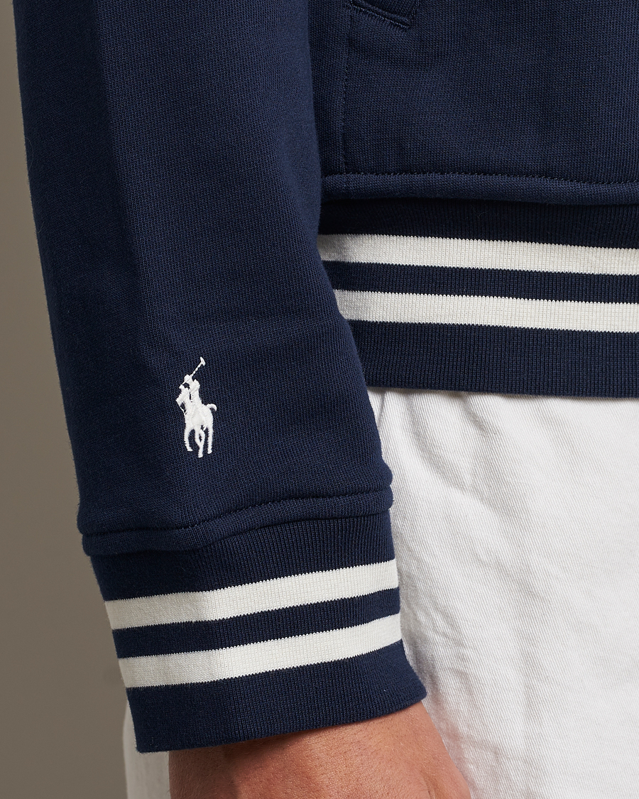 Men | Coats & Jackets | Polo Ralph Lauren | Athletic Fleece Jacket Cruise Navy/Clubhouse Cream