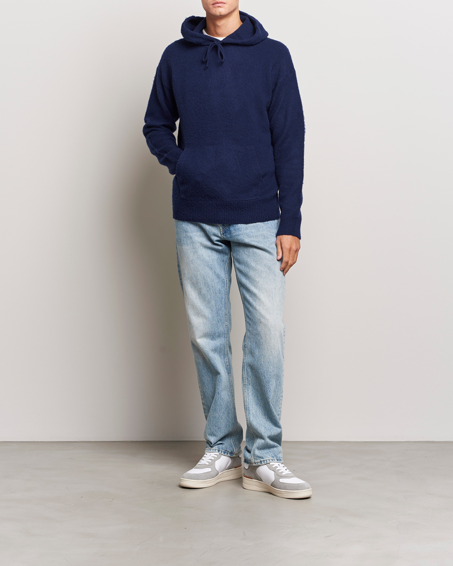 Men | Sweaters & Knitwear | Polo Ralph Lauren | Wool/Cashmere Hood Bright Navy