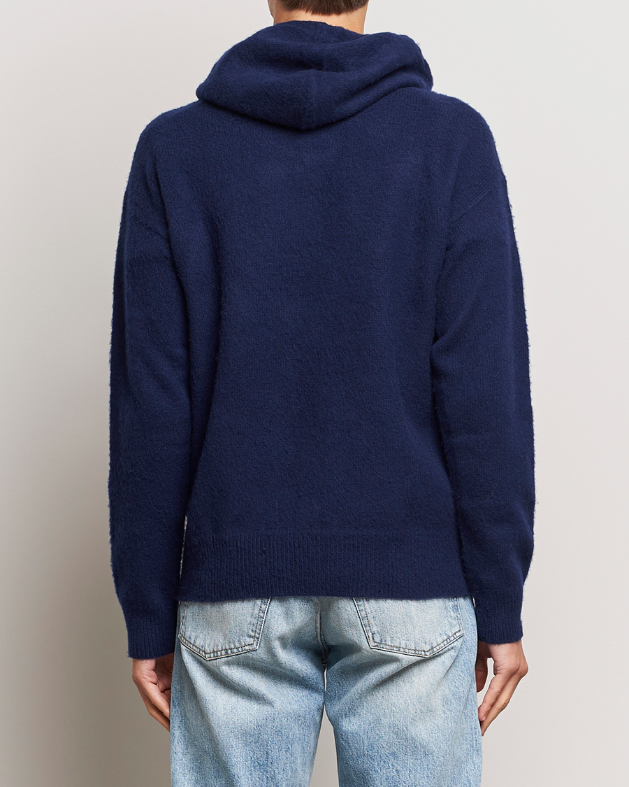 Men | Sweaters & Knitwear | Polo Ralph Lauren | Wool/Cashmere Hood Bright Navy