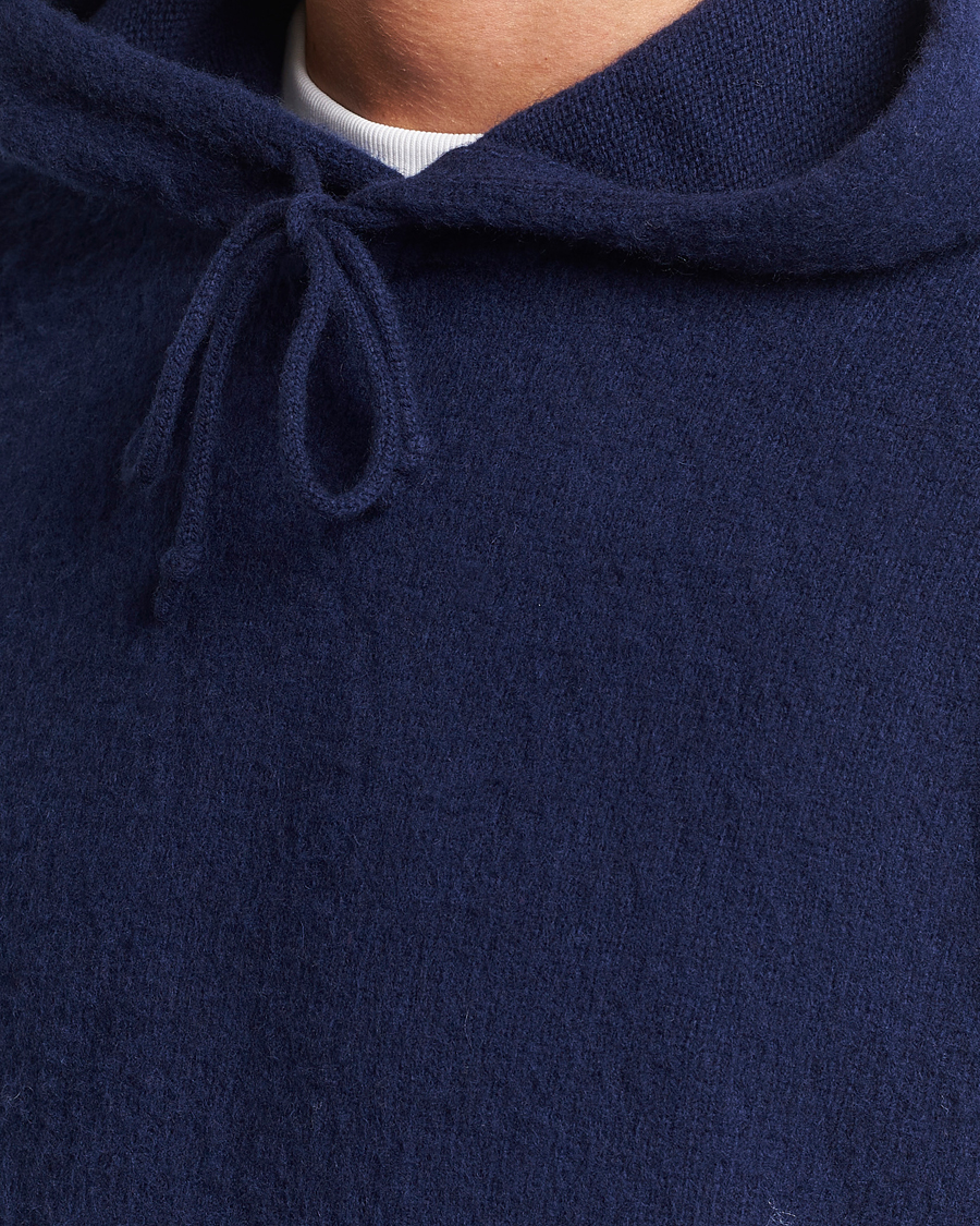 Men | Sweaters & Knitwear | Polo Ralph Lauren | Wool/Cashmere Hood Bright Navy