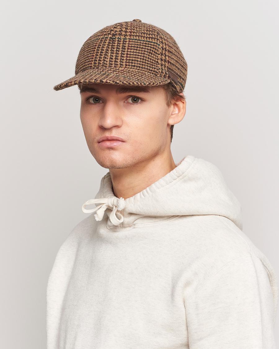 RRL GLEN 口説い PLAID NEWSBOY CAP