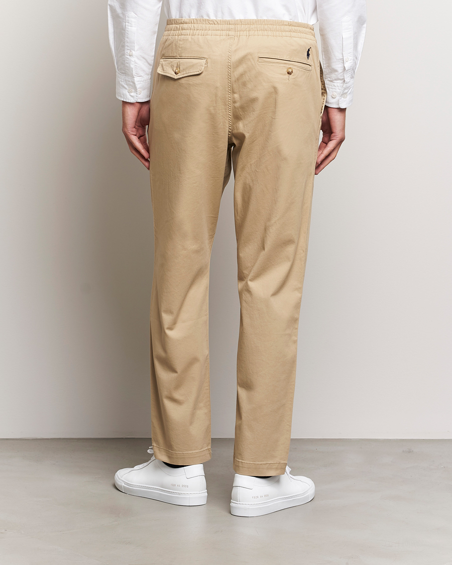 Men | Trousers | Polo Ralph Lauren | Prepster Stretch Drawstring Trousers Classic Khaki