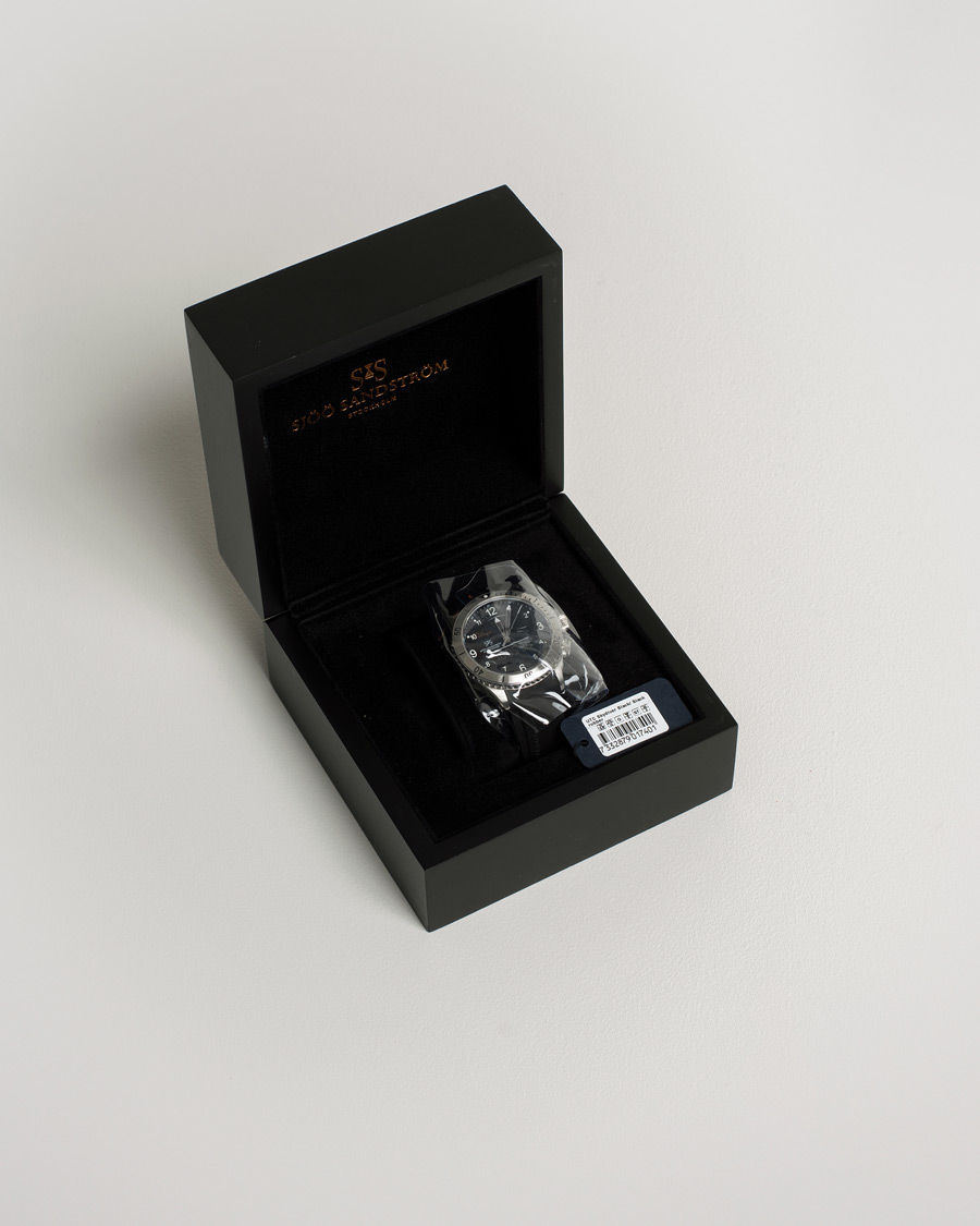 Men | Sjöö Sandström Pre-Owned UTC Skydiver 017401 Steel Black | Sjöö Sandström Pre-Owned | UTC Skydiver 017401 Steel Black