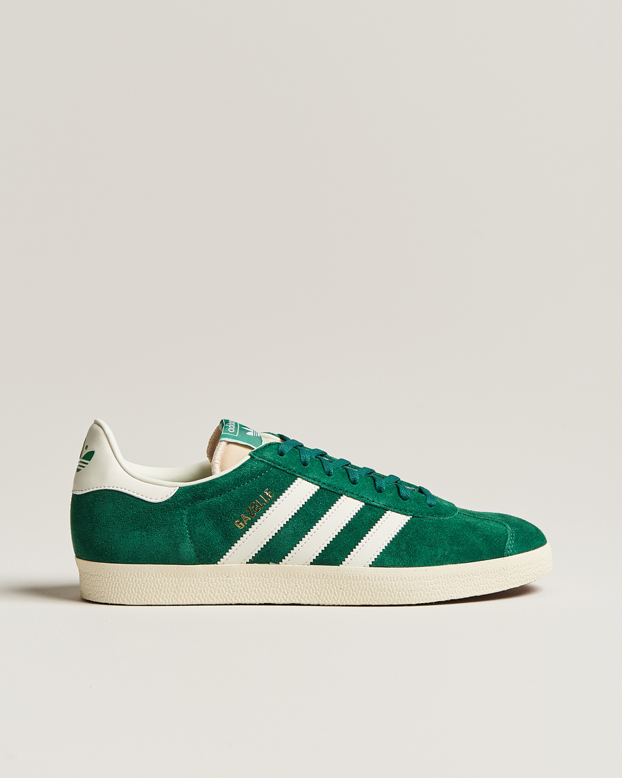 adidas Originals Gazelle Sneaker Green/White at CareOfCarl.com adidas Originals Gazelle Sneaker Green/White at CareOfCarl.com
