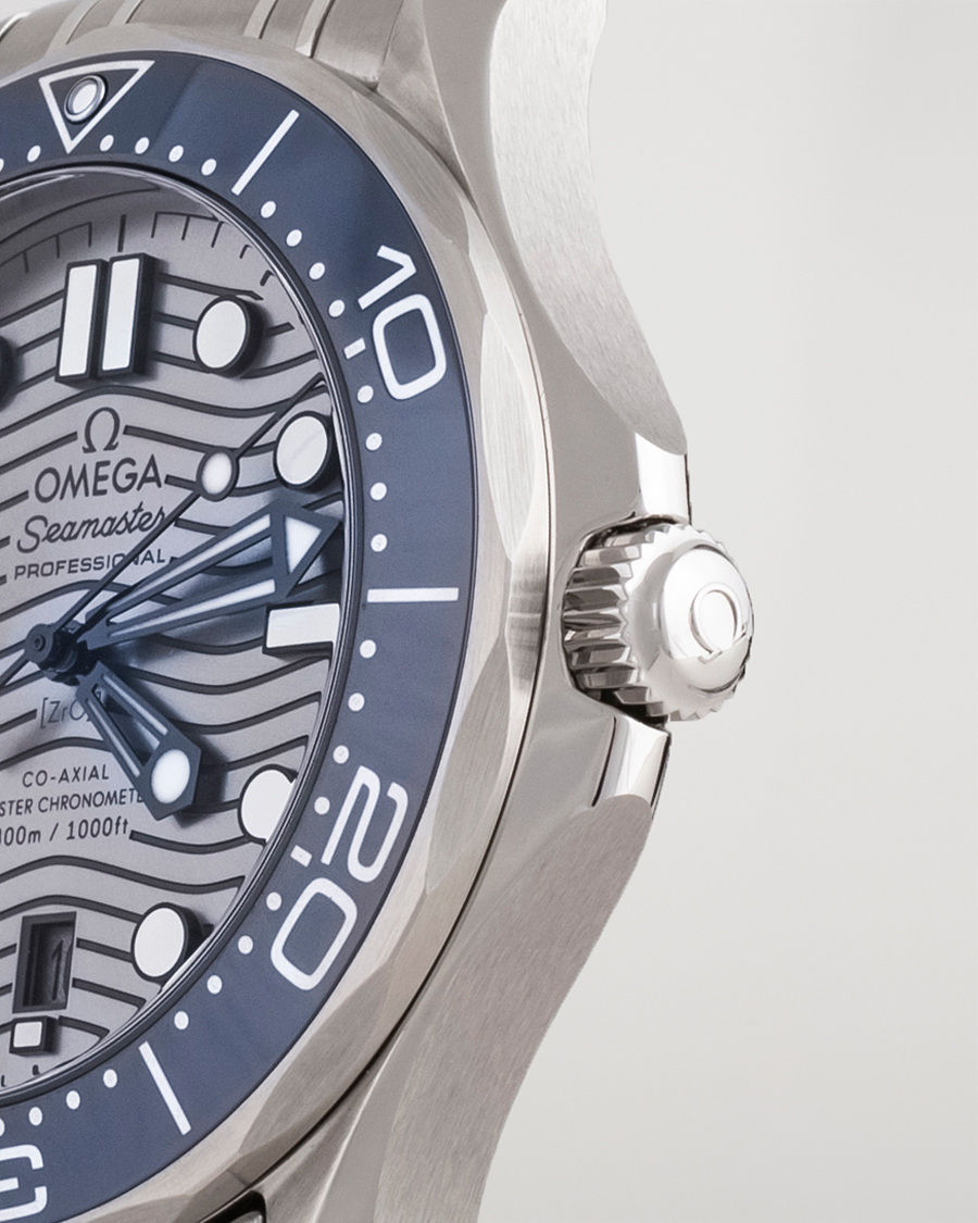 Men | Omega Pre-Owned Seamaster Diver 300M 210.30.42.20.06.001 Steel Sil Steel Black | Omega Pre-Owned | Seamaster Diver 300M 210.30.42.20.06.001 Steel Sil Steel Black