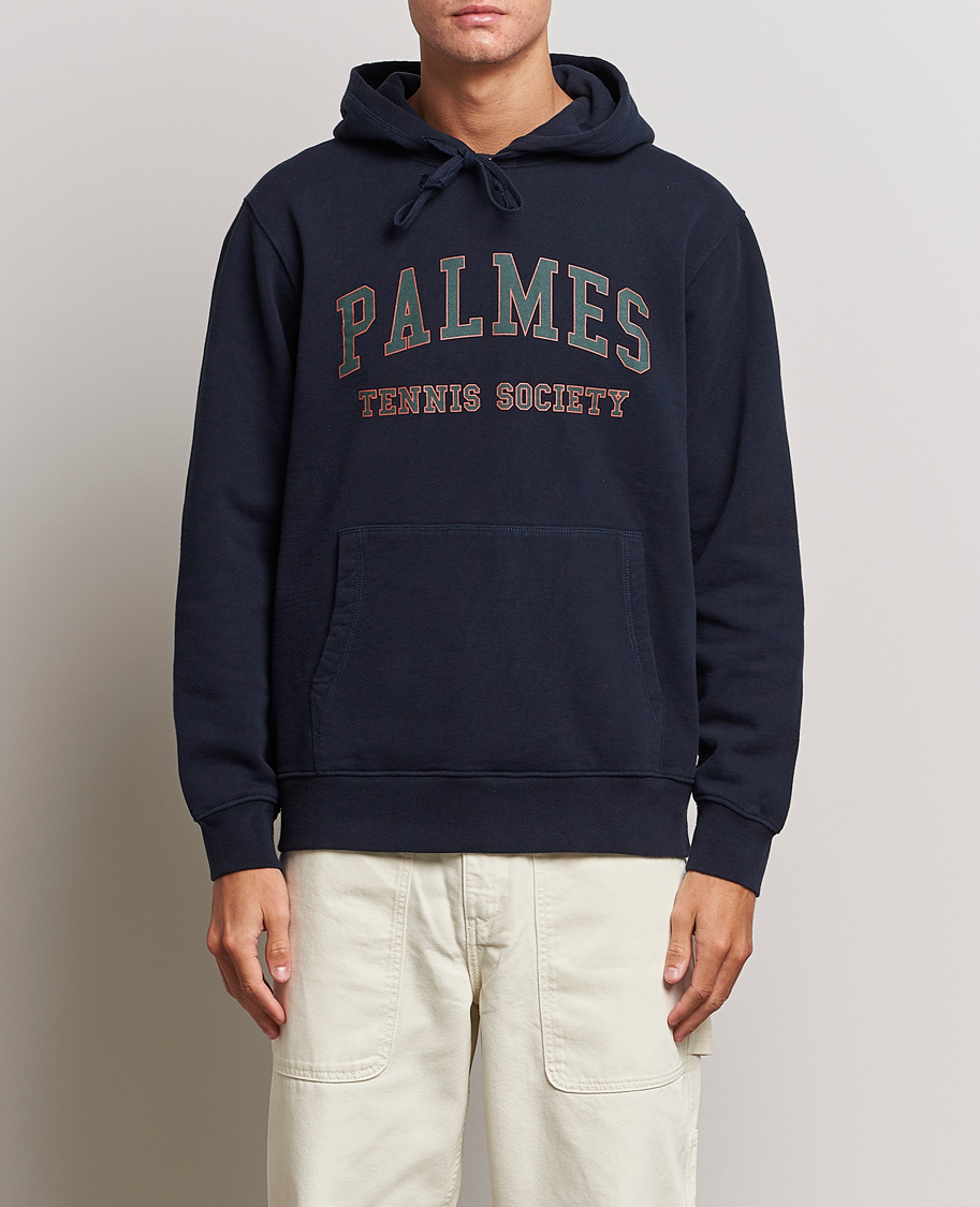 Men | Palmes | Palmes | Mats Hooded Sweatshirt Navy
