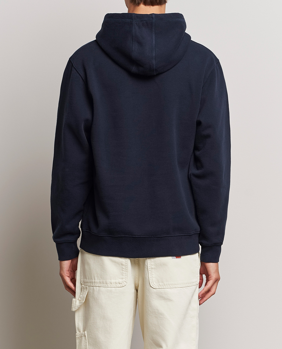 Men | Sweaters & Knitwear | Palmes | Mats Hooded Sweatshirt Navy