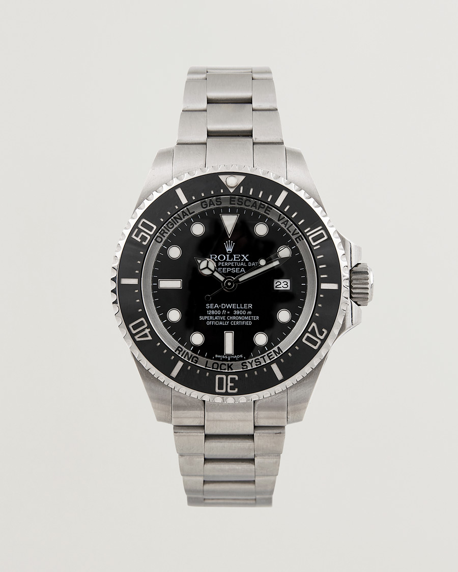 Men | Rolex Pre-Owned Sea-Dweller Deepsea 116660 Steel Black | Rolex Pre-Owned | Sea-Dweller Deepsea 116660 Steel Black