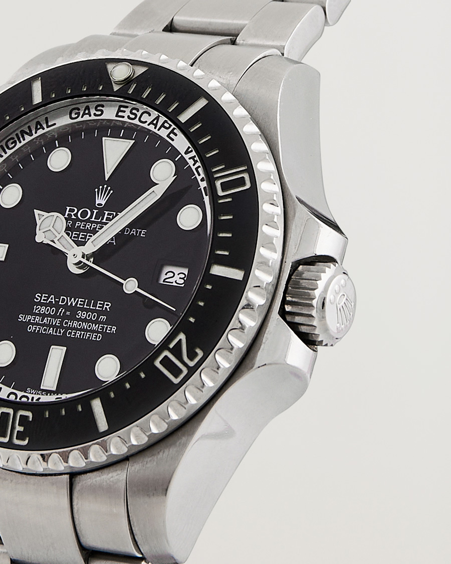 Men | Rolex Pre-Owned Sea-Dweller Deepsea 116660 Steel Black | Rolex Pre-Owned | Sea-Dweller Deepsea 116660 Steel Black