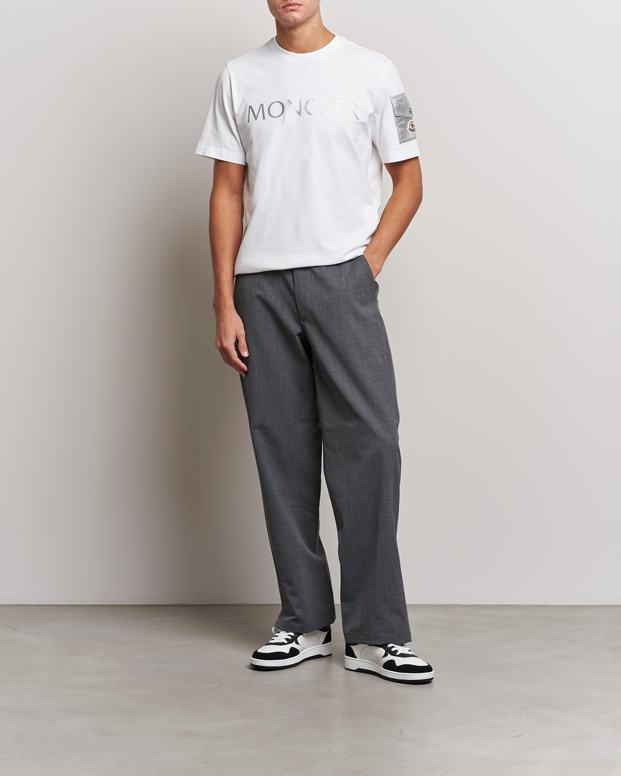 Men | T-Shirts | Moncler | Sleeve Pocket T-shirt White