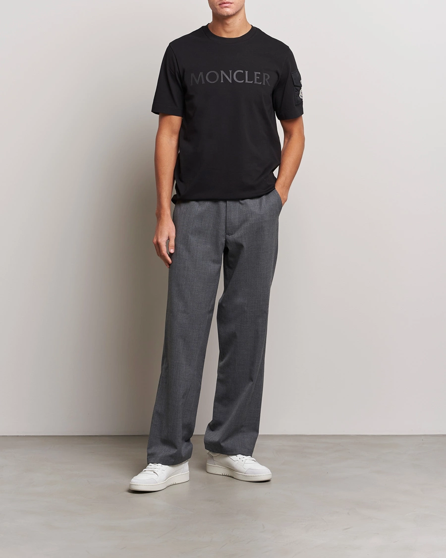 Men | T-Shirts | Moncler | Sleeve Pocket T-shirt Black
