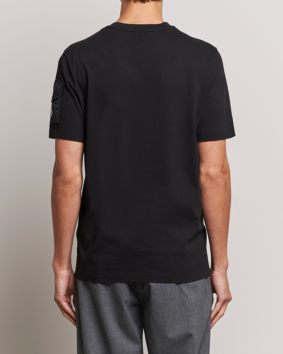 Men | T-Shirts | Moncler | Sleeve Pocket T-shirt Black
