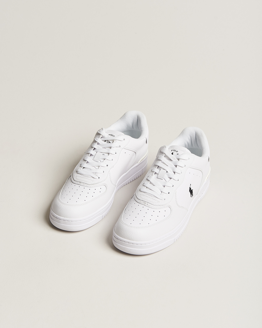 Men | Sneakers | Polo Ralph Lauren | Masters Court Sneakers White/Black