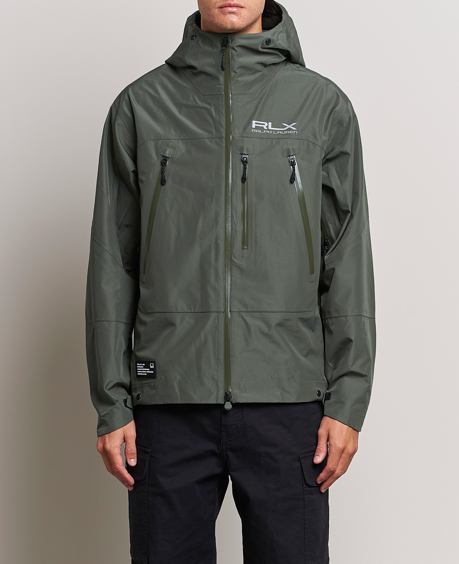 Men | Coats & Jackets | RLX Ralph Lauren | Patrol Lined Windbreaker Fossil Green