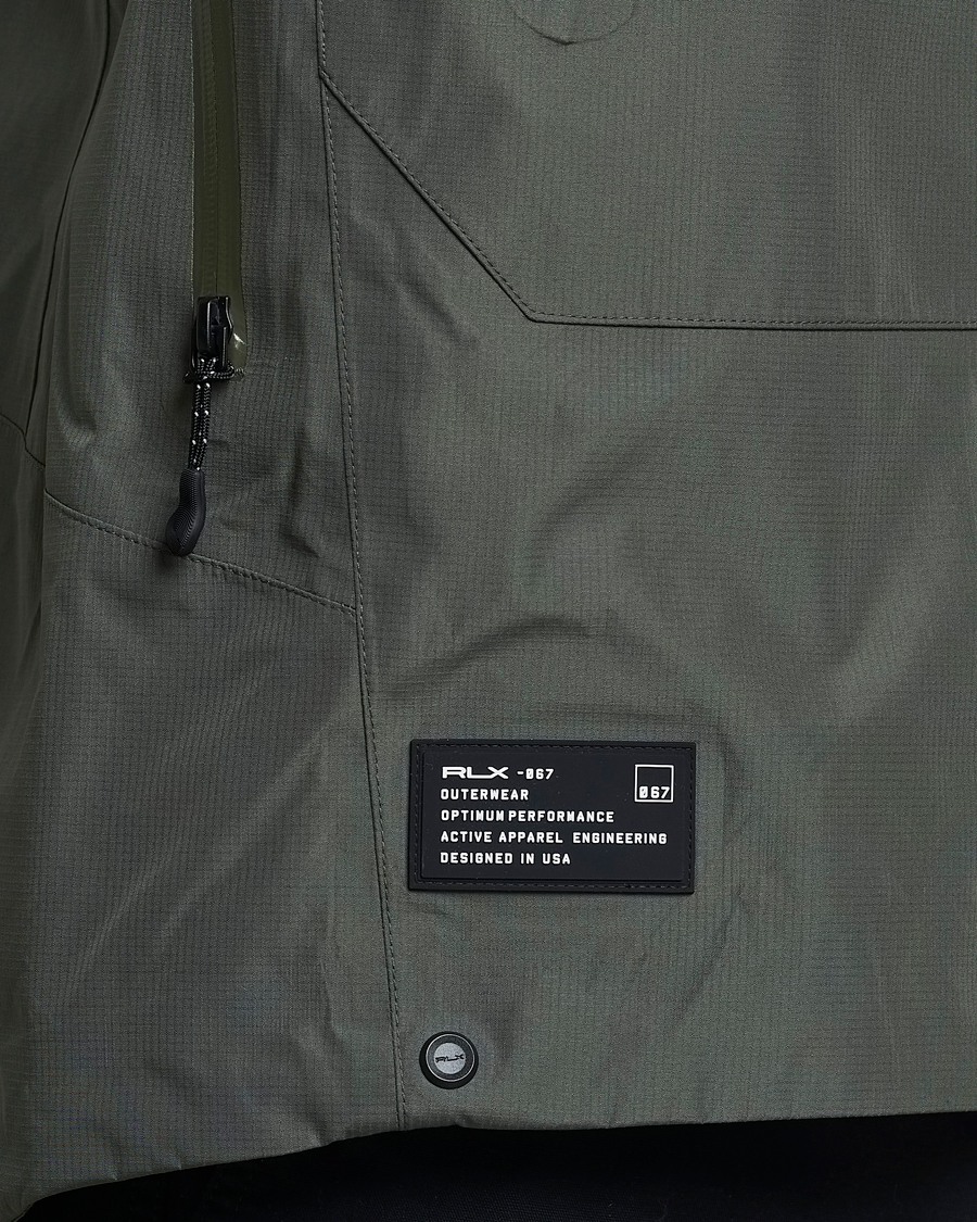 Men | Coats & Jackets | RLX Ralph Lauren | Patrol Lined Windbreaker Fossil Green