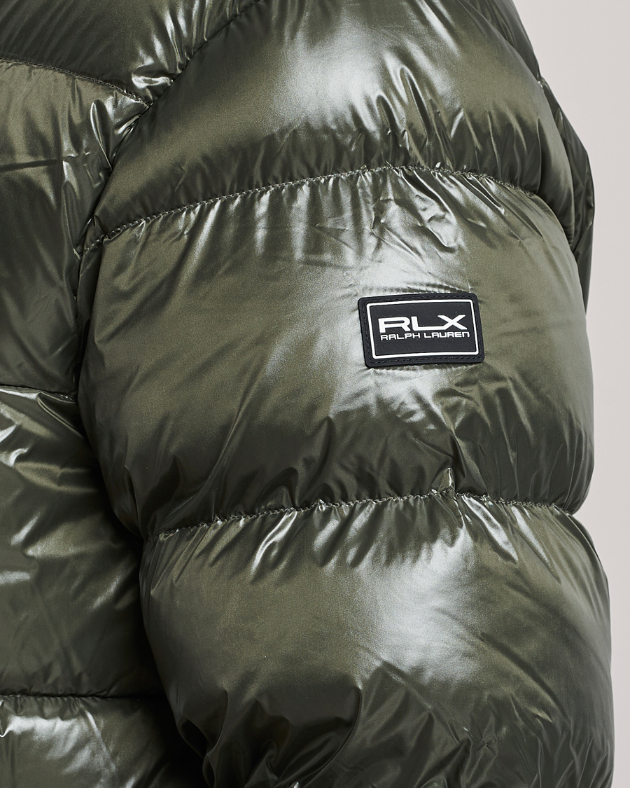 Men | Coats & Jackets | RLX Ralph Lauren | Rover Down Puffer Jacket Fossil Green