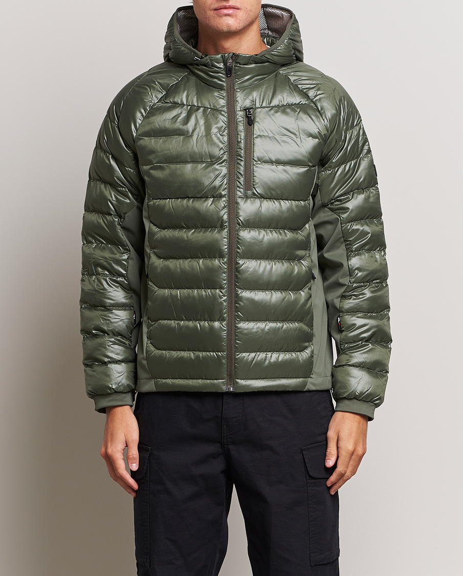 Men |  | RLX Ralph Lauren | Hooded Down Jacket Fossil Green