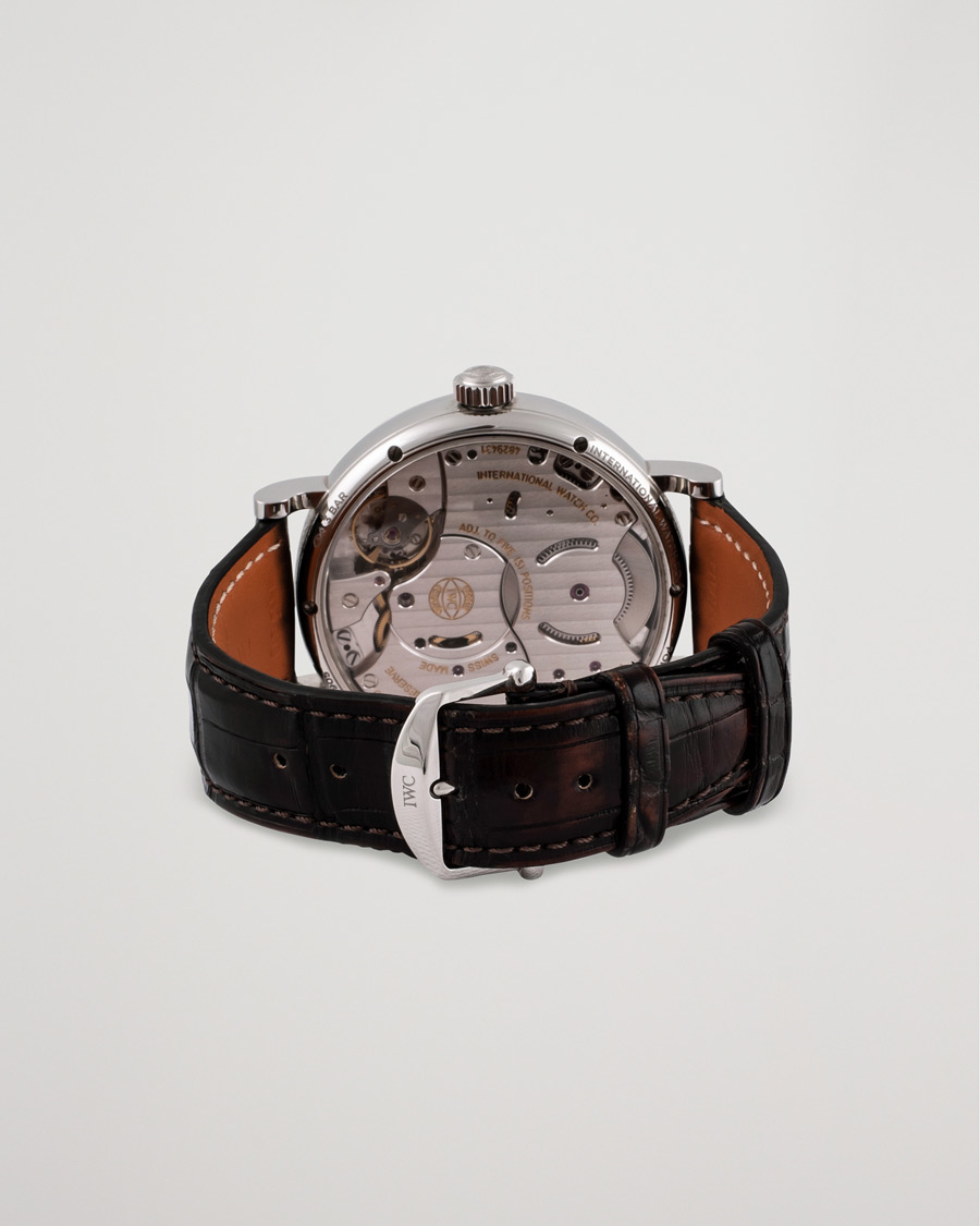 Men | IWC Pre-Owned Portofino Moon Phase IW516401 Steel White | IWC Pre-Owned | Portofino Moon Phase IW516401 Steel White